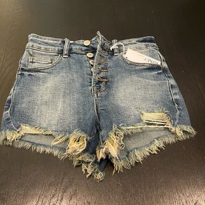 High rise Jean shorts from vervet.